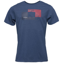 T-shirt homme Loap Bohem bleu foncé Blue