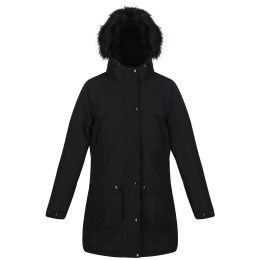 Manteau chauffant femme Regatta Voltera Parka vert Black