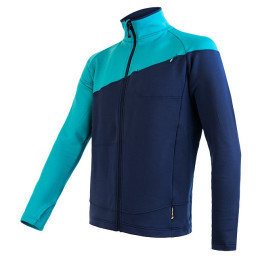 Sweat-shirt homme Sensor Tecnostretch bleu foncé