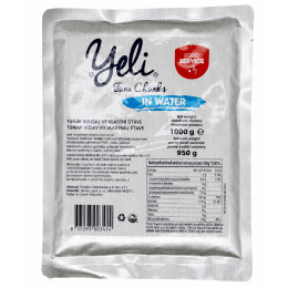 Aliments à emporter Yeli Thon en morceaux au naturel (1000 g)