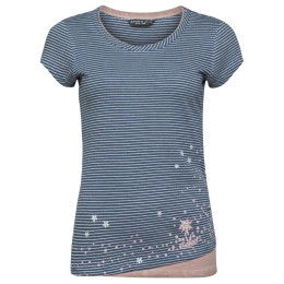 T-shirt femme Chillaz Fancy Little Dot blanc / rose / bleu indigo blue stripes washed