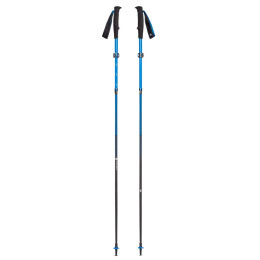Bâtons randonnée Black Diamond Distance Carbon FLZ Poles bleue / noir Ultra Blue