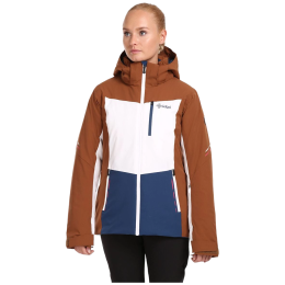 Veste de ski femme Kilpi Valera-W brun BRN