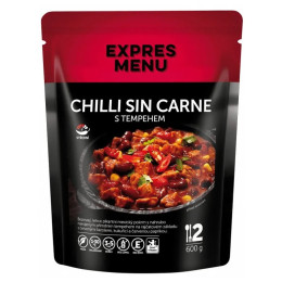 Repas prêt à manger Expres menu Chilli sin carne avec tempeh 600 g