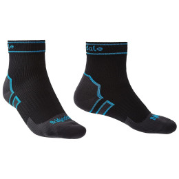 Chaussettes imperméables Bridgedale Storm Sock MW Ankle vert Black