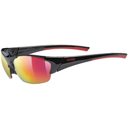 Lunettes soleil Uvex Blaze III noir / rouge Black Red/Mirror Red (2316)