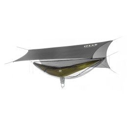 Kit hamac Eno SubLink Ultralight Hammock System gris / vert Grey Lichen