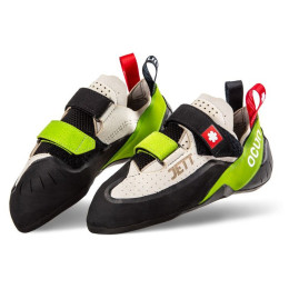 Chaussons d'escalade Ocún Jett Qc gris / vert Grey / Green