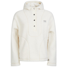 Sweat-shirt femme Fundango Juniper Pile Jacket blanc butter