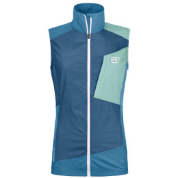 Gilet femme Ortovox Windbreaker Vest W bleue Petrol Blue