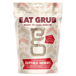 Vers comestibles Eat Grub Buffalo Worms 45g