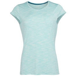 T-shirt femme Regatta Hyperdimension II blanc / bleu Bleached Aqua