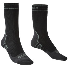 Chaussettes imperméables Bridgedale Storm Sock LW Boot vert Black/