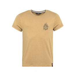 T-shirt homme Chillaz Arco Tent beige senf melange