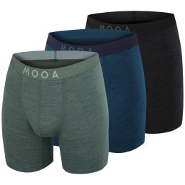 Caleçon homme MOOA MerinoSilk 6in 3-pack