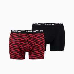 Caleçon homme Puma Men Formstrip Boxer 2P rouge red