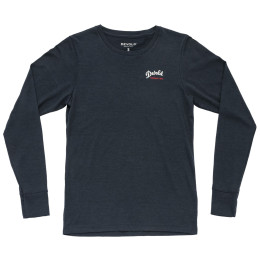 T-shirt fonctionnel femme Devold Classic "Script" Ls Wmn noir INK