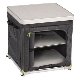 Armoire Outwell Tinos noir / blanc Indigo Blue