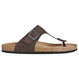 Tongs homme Geox U Sandal Ghita beige DK COFFEE