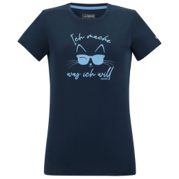 T-shirt femme Regatta Women’s Fingal Slogan bleu foncé Navy