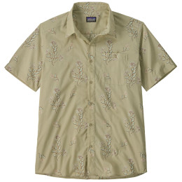Chemise homme Patagonia Men's Go-To Shirt vert Ocean Blooms: Weathered Stone