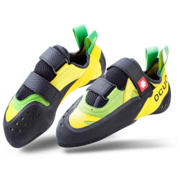 Chaussons d'escalade Ocún Oxi QC jaune / vert