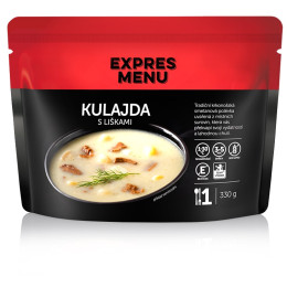 Soup Expres menu Kulajda aux chanterelles