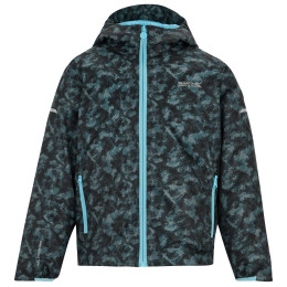Veste enfant Regatta Printed Lever II ChiBluScCamo bleu foncé ChiBluScCamo