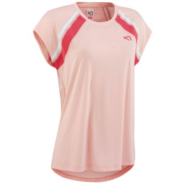 T-shirt fonctionnel femme Kari Traa Elisa Tee rose Soft