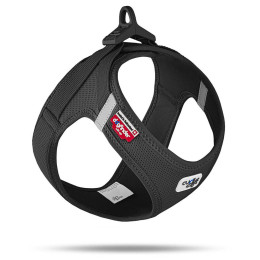 Harnais pour chien Curli Vest Clasp Air-Mesh noir Black