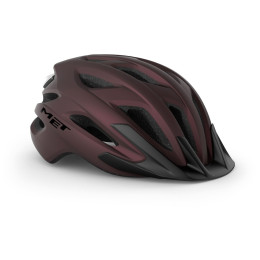Casque vélo MET Crossover bordeau matná burgundy