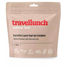 Repas déshydraté Travellunch Purée de pommes de terre au jambon et au poireau 125 g