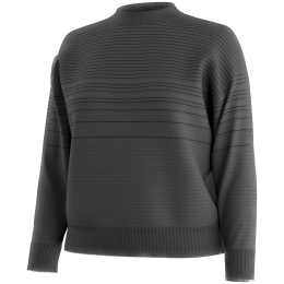Pull femme Smartwool Women's Summit Crew Sweater gris Charcoal