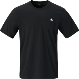 T-shirt homme Norrona /29 cotton viking patch T-shirt noir Caviar Black