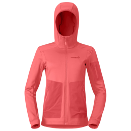 Veste polaire fonctionnelle femme Norrona falketind warm2 stretch Hood