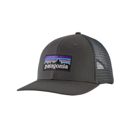 Casquette Patagonia P-6 Logo Trucker Hat girs Forge Grey