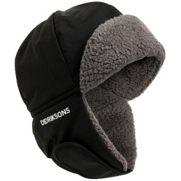 Bonnet enfant Didriksons Biggles Cap 7 noir Black