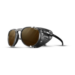 Lunettes soleil Julbo Millenium L Ra 2-4 Polar noir / blanc Shiny Translucent Black / Black / White