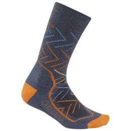 Chaussettes femme Icebreaker W Hike+ Medium Crew Sunrise gris / orange Dawn/Ray/Baja/Feldspar