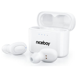 Casque audio Niceboy HIVE podsie 2021 blanc White