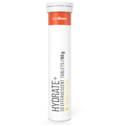 Boisson énergétique GymBeam Hydrate+ šumivý - 20 tab.