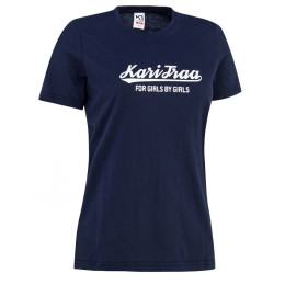 T-shirt femme Kari Traa Mølster Tee 2022 bleu foncé Mari