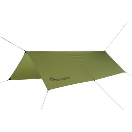 Abri Sea to Summit Jungle Hammock Tarp vert foncé Olive