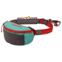 Laisse pour chien Ruffwear Hitch Hiker™ Leash bleu / rouge Aurora Teal