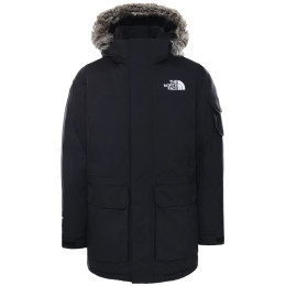 Veste homme The North Face Recycled Mcmurdo vert TnfBlack
