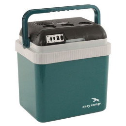 Boîte de refroidissement Easy Camp Chilly 12V/230V Coolbox 24L noir/vert Petrol Blue