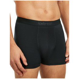 Caleçons fonctionnels homme Icebreaker Men Merino Blend 125 ZoneKnit™ Boxers noir Black