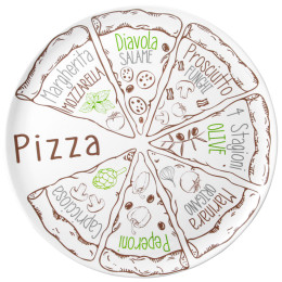 Assiette Brunner Pasta&Salad Pizza Set