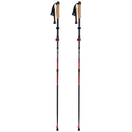 Bâtons de cross trail Warg Trailspeed Alu rouge red