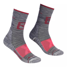 Chaussettes femme Ortovox Alpinist Pro Compr Mid Socks W girs GrayBlend